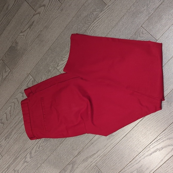 Mens Hugo Boss Bold Red Chinos - Size 32R Like New - Picture 6 of 8